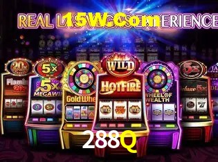 Tela de boas-vindas e lobby de jogos do aplicativo 288Q